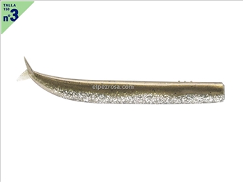 Crazy Sand Eel 150 - 3 cuerpos - Khaki Strike
