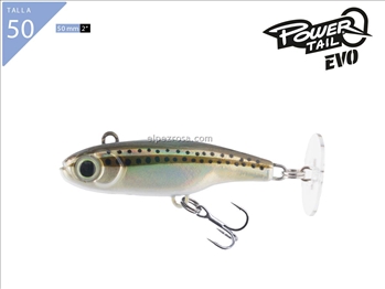 Powertail 50 - Evo - 8g - Natural Minnow