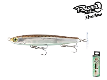 Powertail Shallow 90 - 14g - Ghost Shiner