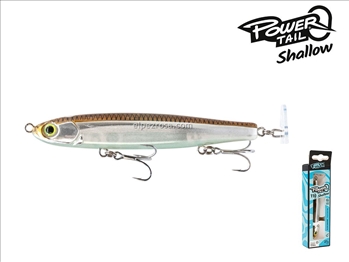 Powertail Shallow 110 - 27g - Ghost Shiner