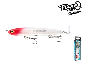 Powertail Shallow 110 - 27g - Red - White