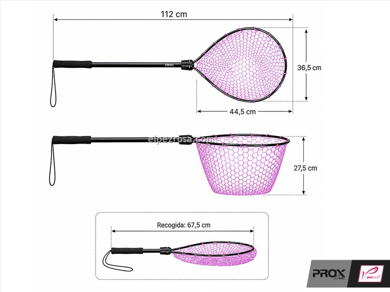 Prox Rubber Landing Net - Prox INC.