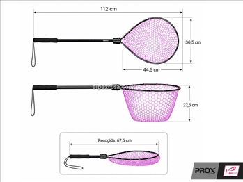 Prox Rubber Landing Net - Prox INC.