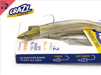 Crazy Paddle Tail 120 - Fiiish