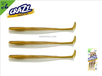 Crazy Paddle Tail 180 - 3 cuerpos - Gold