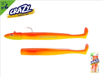 Crazy Paddle Tail 180 - Combo X Deep - 55g - Mango Juice