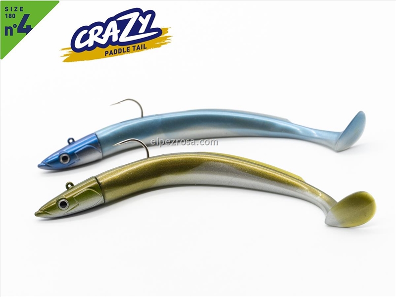 Crazy Paddle Tail 180 - Fiiish