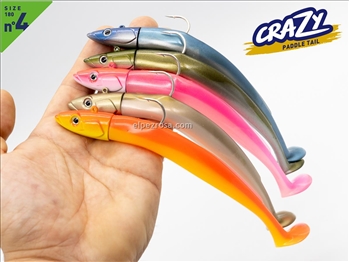 Crazy Paddle Tail 180 - Fiiish