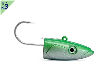 Crazy Sand Eel 150 - 2 Extra Deep Jig head - 40g - Pearl Green