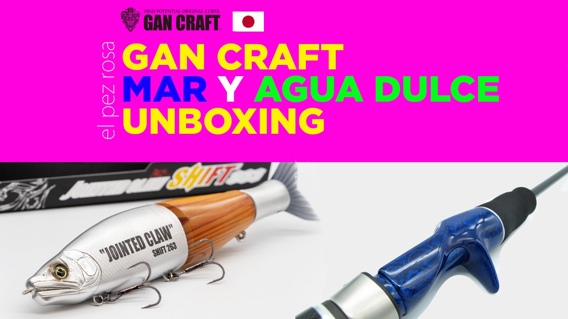 Gan Craft: Jointed Claw Shift 263, Ocean Killers, Coso Jig. Unboxing