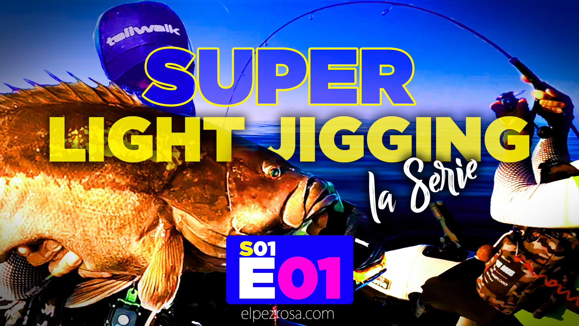 Como pescar a Super Light Jigging: La serie. Episodio 1