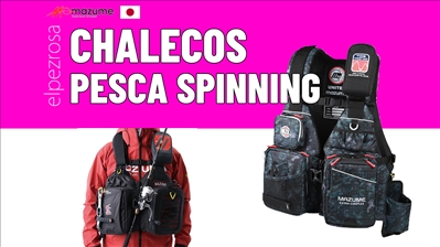 Mazume: Chalecos para la pesca desde orilla