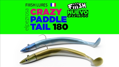 Crazy Paddle Tail 180: Como usarla desde embarcación