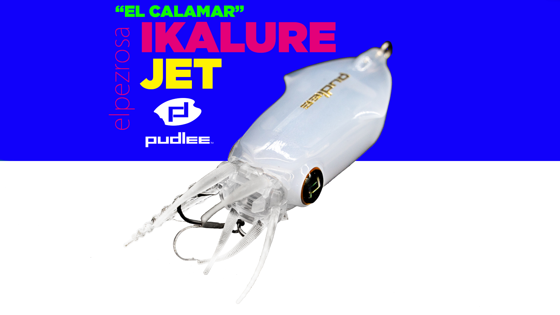 Ika lure Jet de Pudlee: El calamar para pesca ligera venido desde Japón