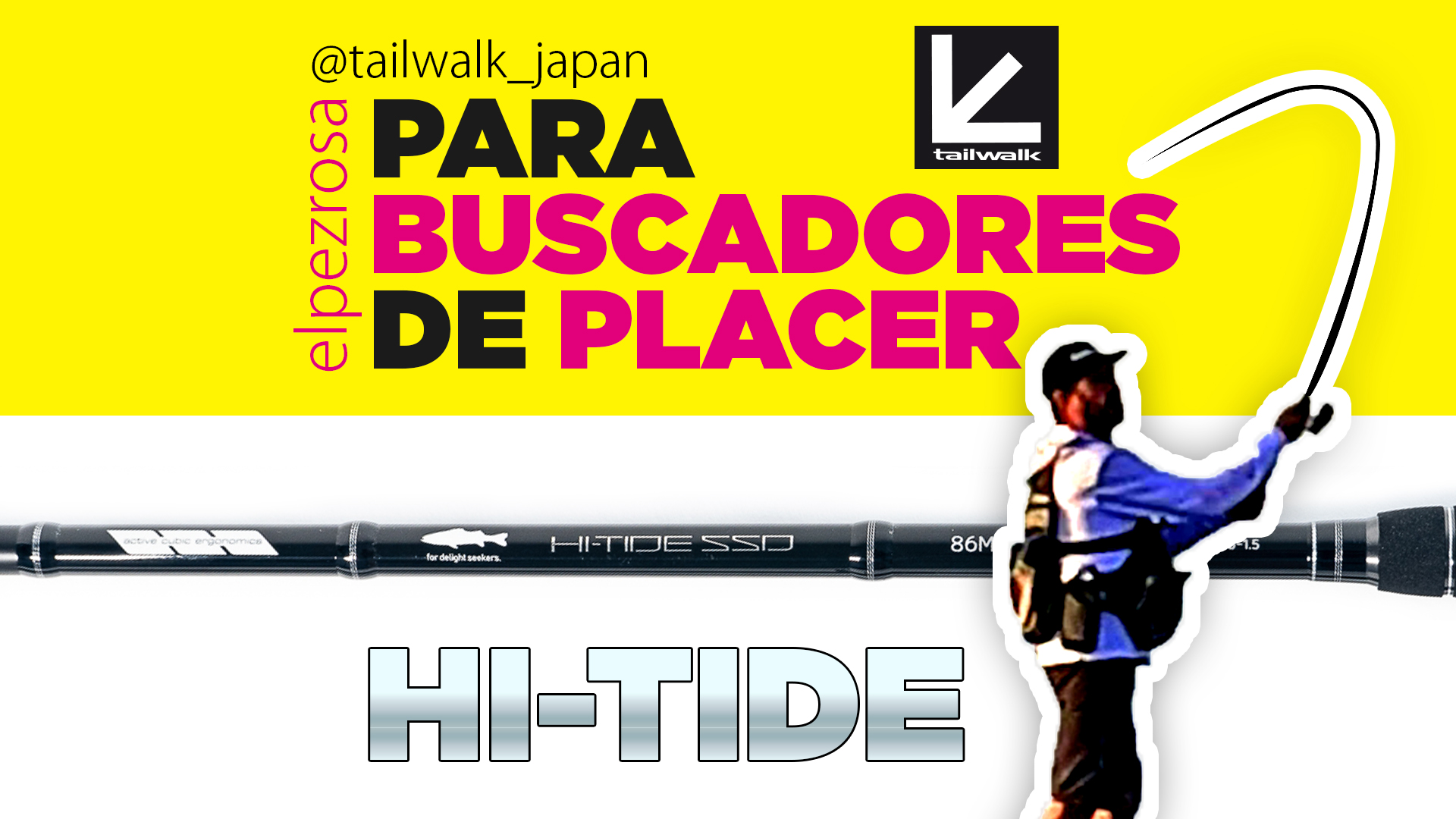 Video Tailwalk HITIDE 86ML | Análisis de LANCE, ACCIÓN y PELEA en una jornada de spinning mediterraneo