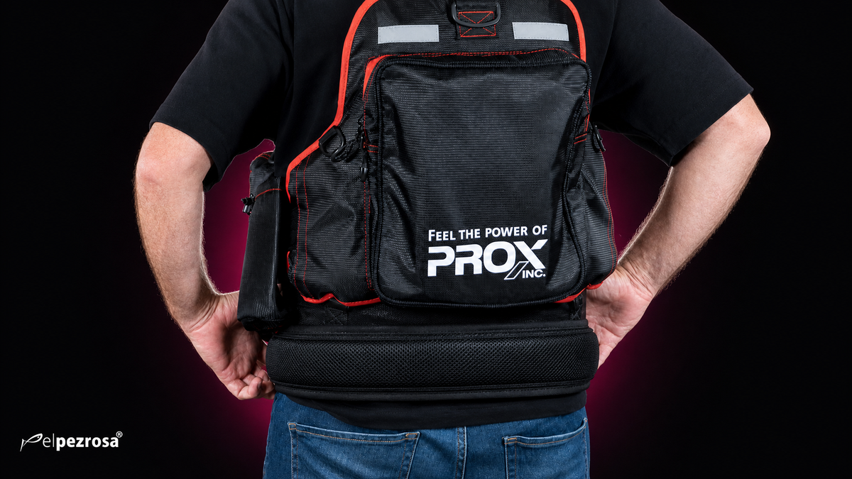 Prox Floating Game Vest PX399SPKR - cintur?n SP de cintura visto por detr?s